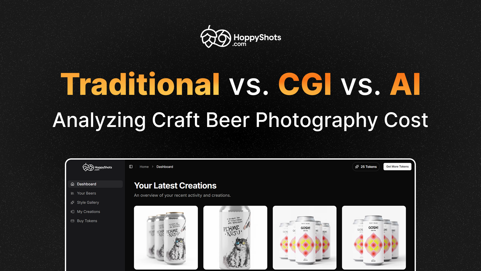 Analyzing craft beer photography cost options